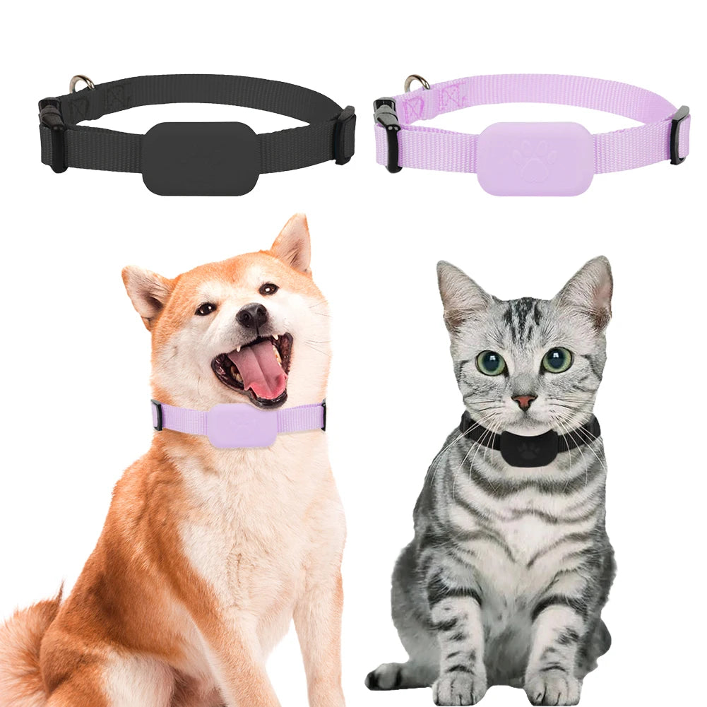 For iOS Dog Collar Battery Operated Animal Tracking Movement Alert Collar Pet Anti Lost Tracker for Small Medium Large Dogs