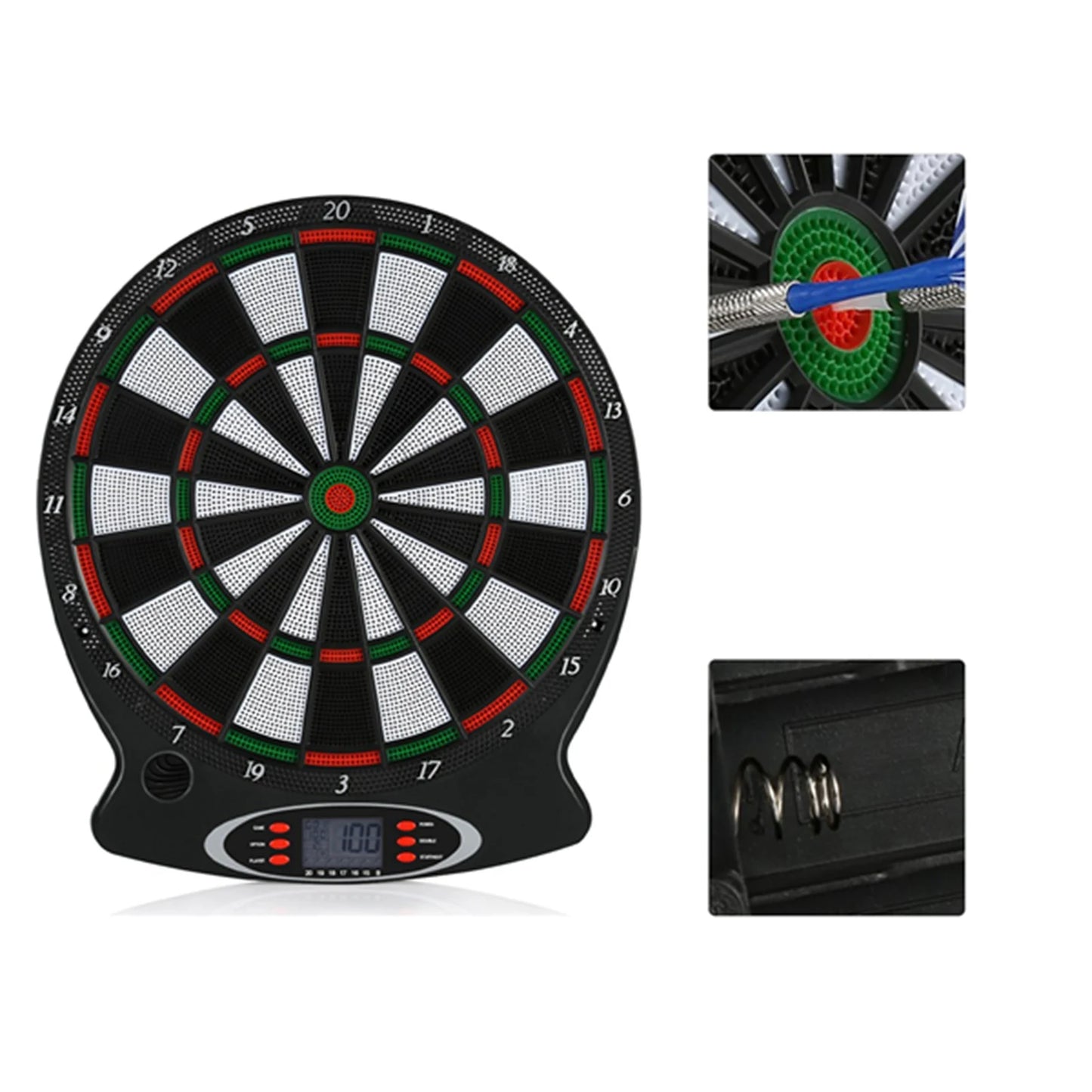 1pc Electronic Games Professional Electronic Hanging Dartboard LCD Scoring Indicator Game With Darts target games