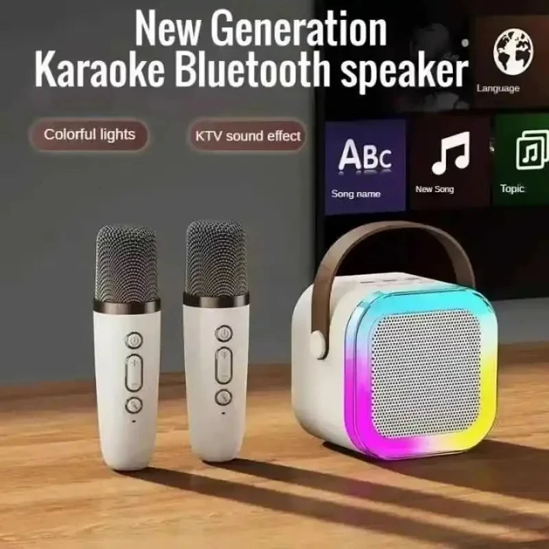 K12 family singing Karaoke machine for home kids gifts portable speaker system with Bluetooth 5,3 PA