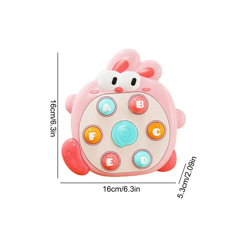 Kids Hammering Toy Cute Bunny Funny Game Machine Hammer Developmental Learning Toy Fun Activities For Kids Early Learning Hand E