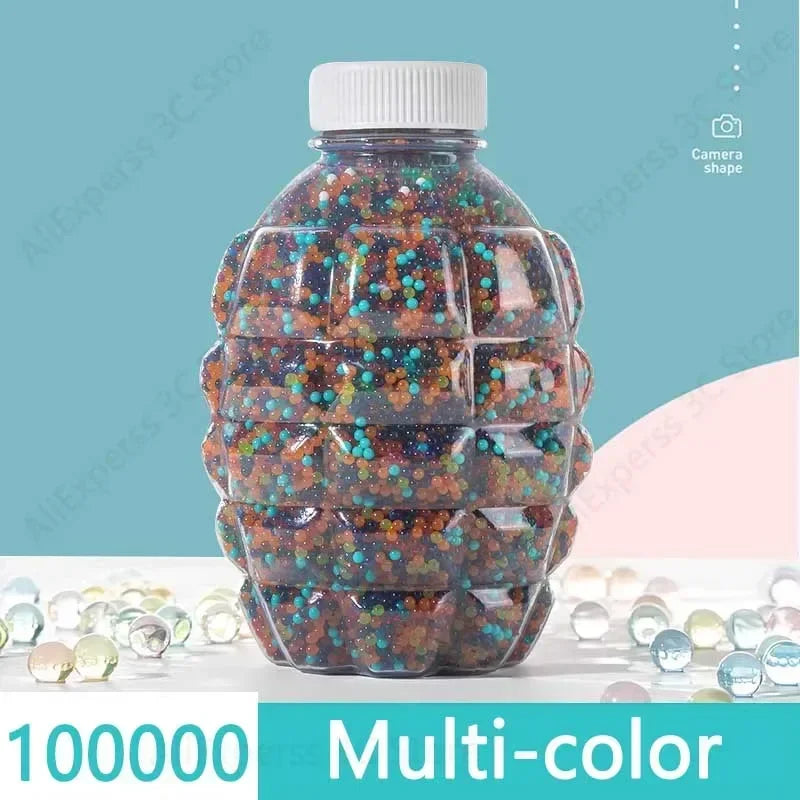 50000 Growing Water Ball Beads Ammo For  Gun Glock Pistol Toy Guns M416