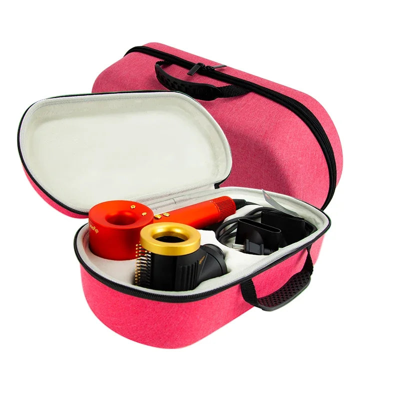 Hard EVA Case for Dyson Supersonic Hair Dryer HD08/HD15 Storage Bags Portable Travel Carrying Box Pink Black and Printing