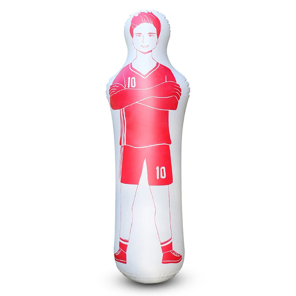 Air Mannequins Free Kick Defender Standing Boxing Bag Football Practice Tumbler for Home Exercise for Children Adults