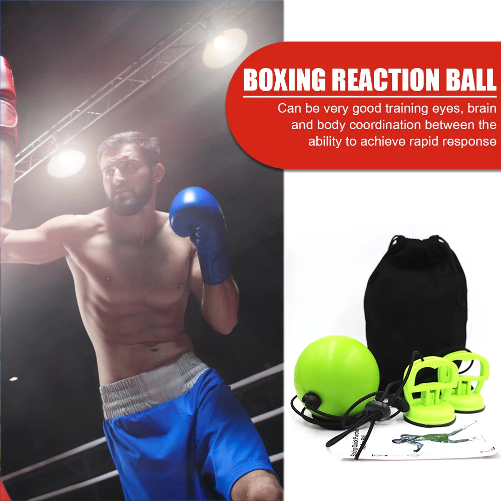 Boxing Reflex Speed Ball Sanda Hand Eye Training Fight Ball Fitness Equipment Exerciser Equipments Gym Training