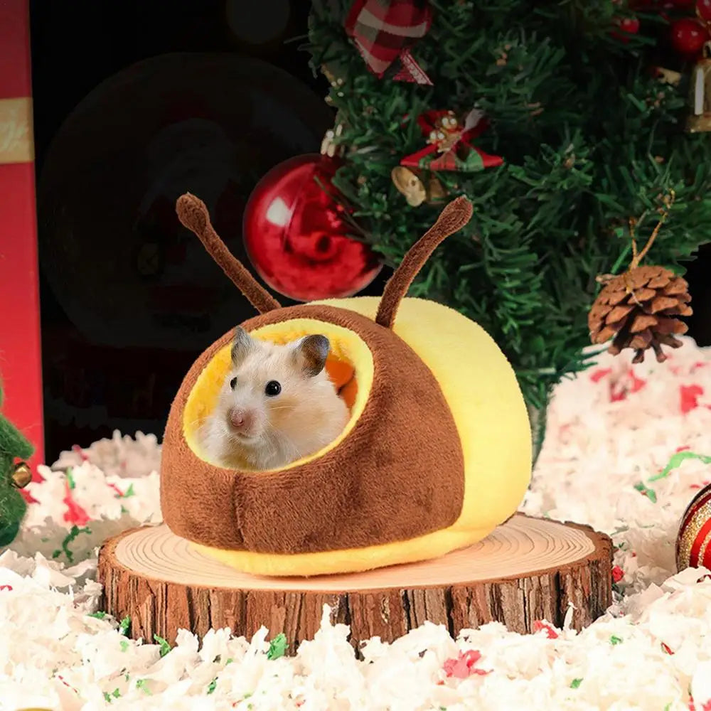 Hamster Beds Cartoon Chinchilla Bed Bedding House Hamster Hammock Non-Slip Small Animal Cage Accessories For Dwarf Hamsters