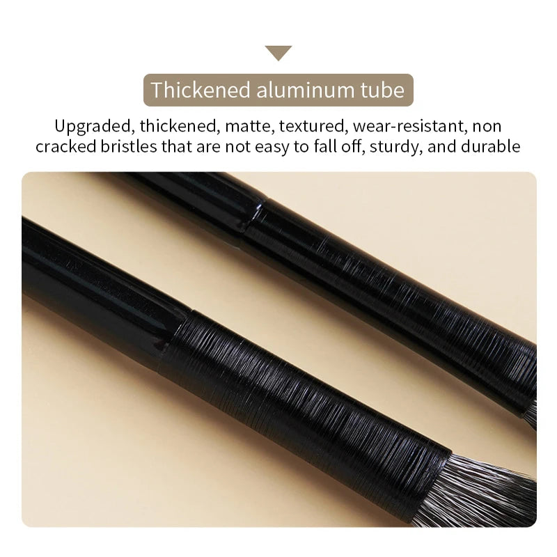 5/6pPcs Natural Eye Makeup Brushes Set Eyeshadow Brush Eyebrow Contour Eyeliner Brush Women Eyes Cosmetic Blending Detail Make