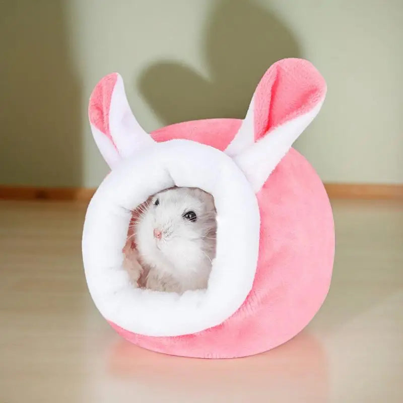 Hamster Beds Cartoon Chinchilla Bed Bedding House Hamster Hammock Non-Slip Small Animal Cage Accessories For Dwarf Hamsters