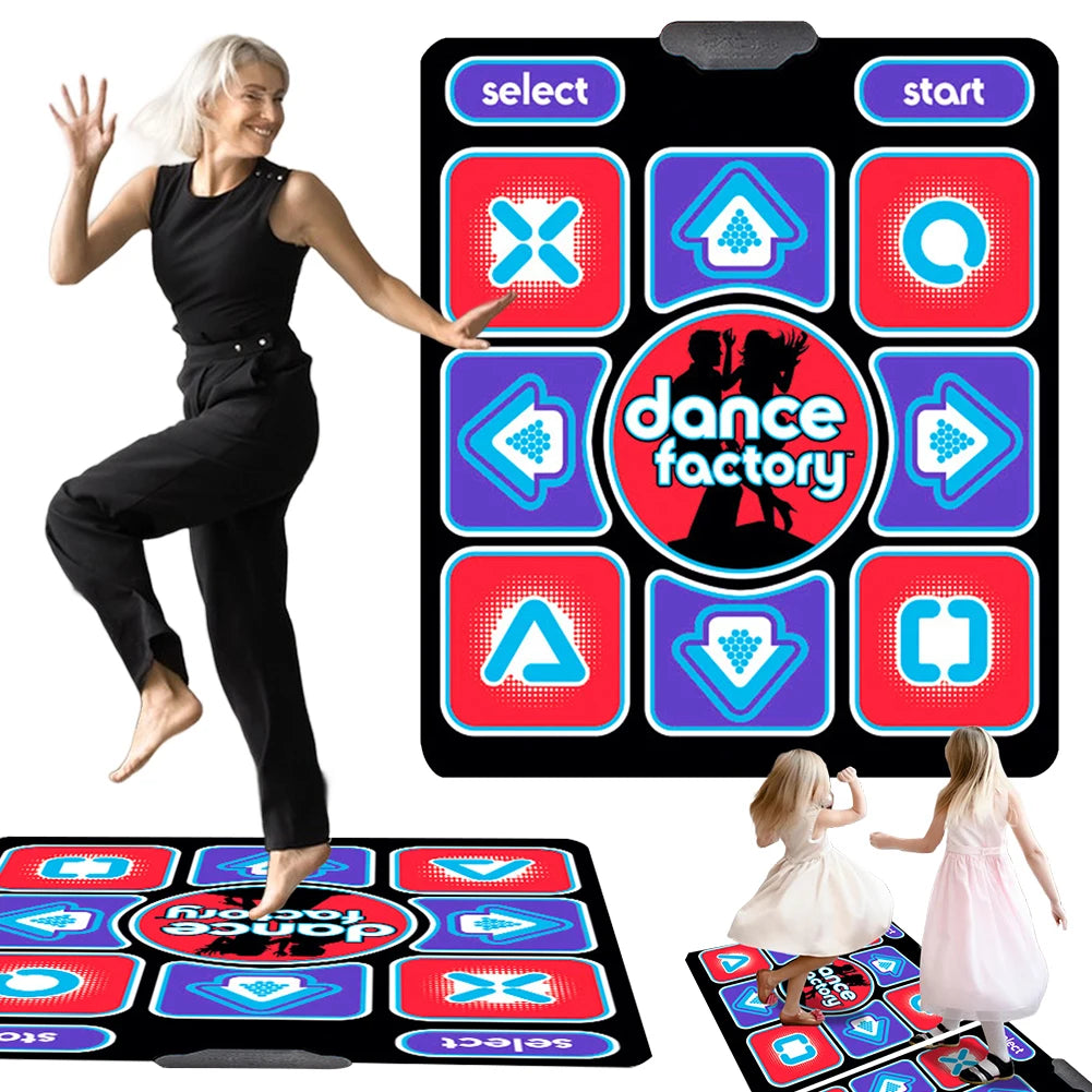 Electronic Dance Pad Dancing Mat Family Music Game Mat Dancing Pad for Kids and Adults for Exercise & Games