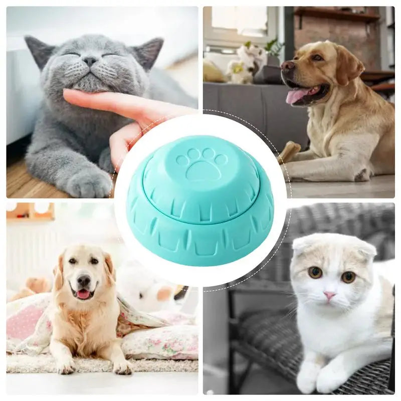 Dog Recordable Button Interactive Communication Talking Button Voice Training Buzzer Recordable Dog Toys Speaking Button