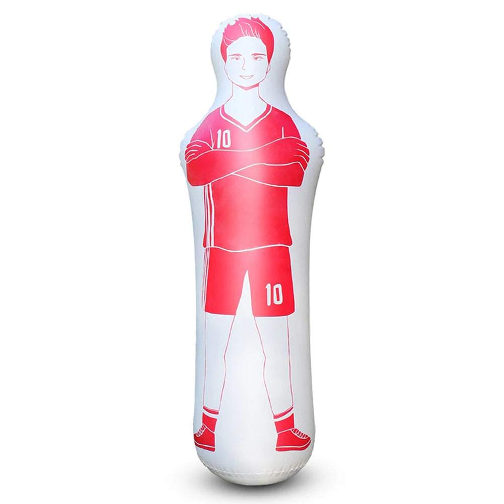 Air Mannequins Free Kick Defender Standing Boxing Bag Football Practice Tumbler for Home Exercise for Children Adults