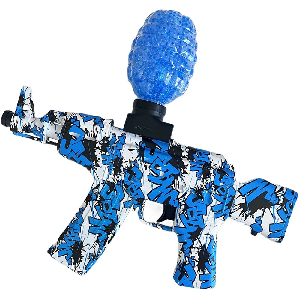 AK47 Electric Splatter Gel Ball With 3000 Water Beads For Outdoor Activities Shooting Team Game Toy Gifts For Teens