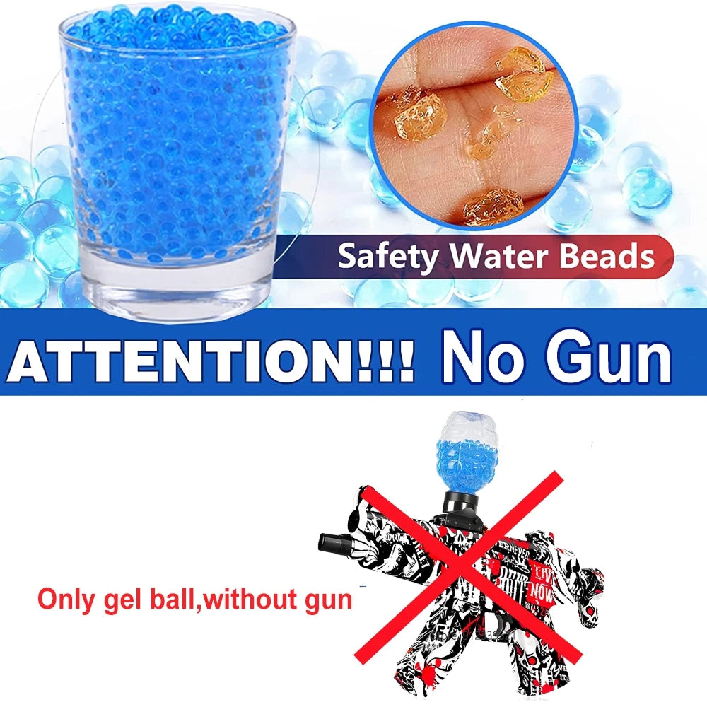 AK47 Electric Splatter Gel Ball With 3000 Water Beads For Outdoor Activities Shooting Team Game Toy Gifts For Teens